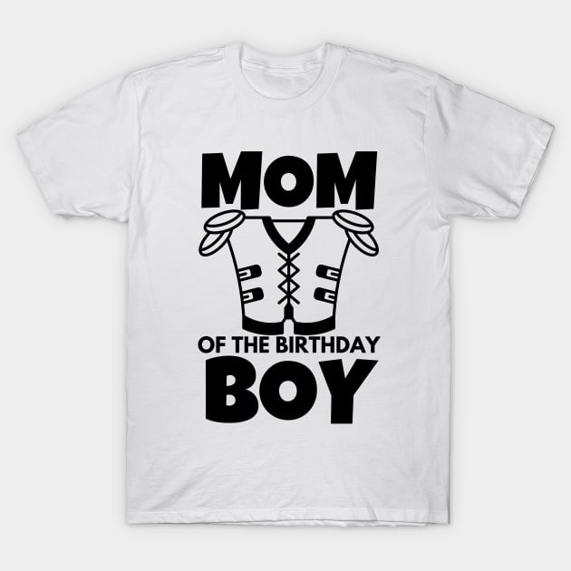 Mom of the birthday boy T-Shirt by mksjr